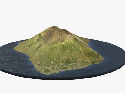  Stromboli Island Volcano 