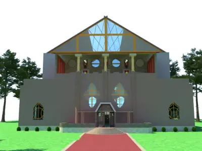 DAA Library 3D model
