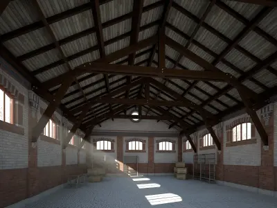 Old Warehouse 3D model