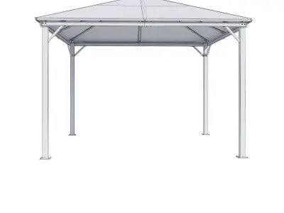 Canopy gazebo Milos Garden Point 3D model