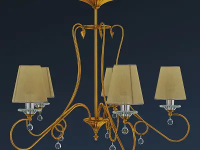 Chandelier AltaModa GUL10 3D model
