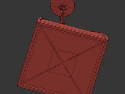 Ranger Pendant 3D model