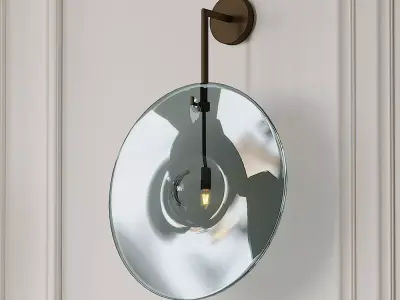 Orbe Wall Lamp by Veronese Paris 3D model