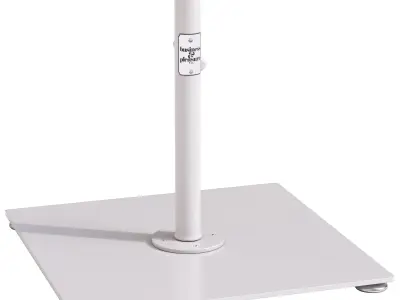 The Holiday Beach Umbrella Vintage Gold 3D model