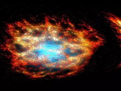 Crab Nebulas 3D model