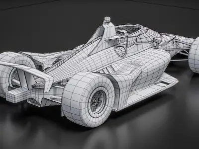  Dallara DW12 UAK-18 2025 Oval Speedway 