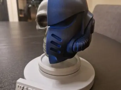 Sci-fi Skull Helmet  3D print model