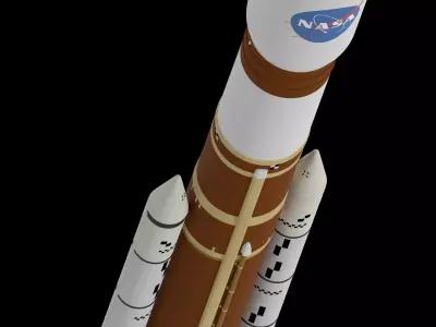 Space Launch System 3D model