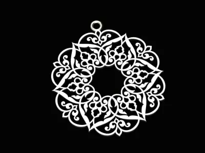 Necklace 07 3D print model