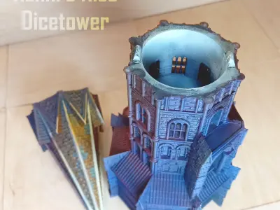 Ranni s Rise dicetower 3D print model