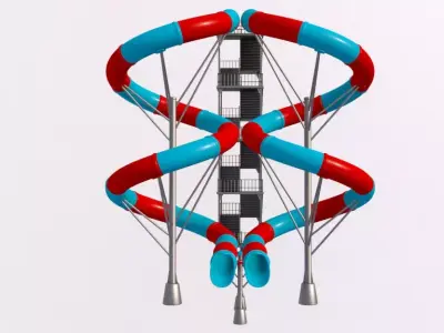 Slide Water 3D model