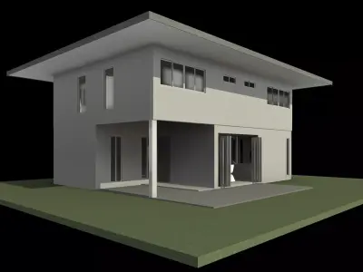 House by REVIT 25R13 3D model