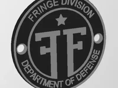 Fringe Division Key FOB 3D print model