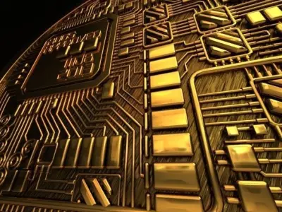 Bitcoin high detailed 3D model