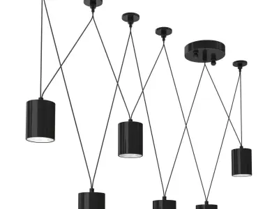 Collection pendant Light 2 3D Model Pack