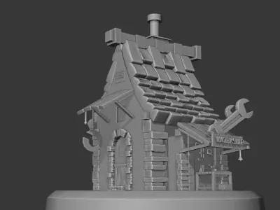 Ironhaven Workshop 3D model