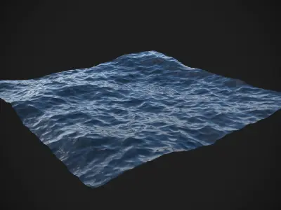 Ocean 3D model