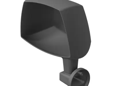Cargo Truck Mirror Cover 3D model