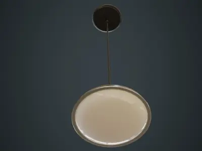 Hanging Lamp 6B Low-poly 3D model