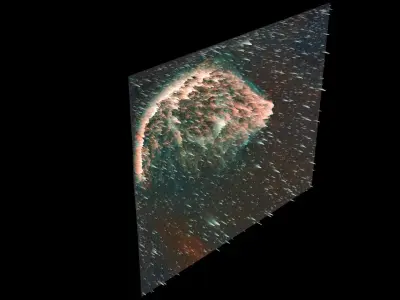 Crescent Nebula 3D model