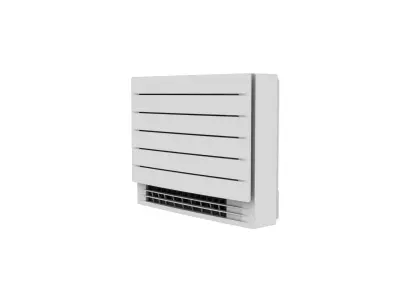 Floor standing air conditioner 3D model