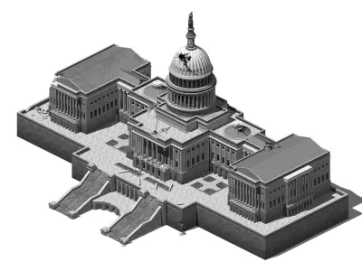 Silicon Crystal Lab 02 3D model