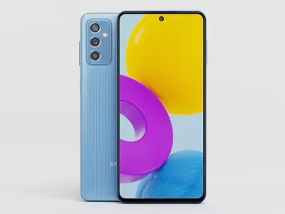  Samsung Galaxy M52 5G 3D model