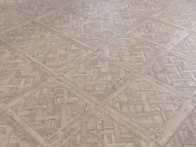 Parquet - Laminate - Wooden floor 2 in 1 Low-poly 3D model 165