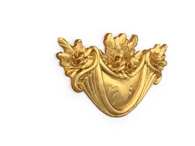 Classic decor ornament 40  3D print model