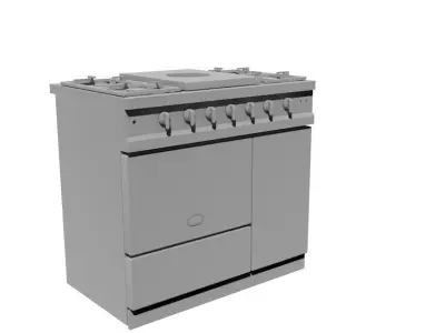 Cooker Lacanche Tilli Free 3D model