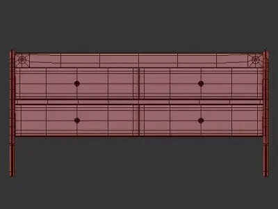 LESTER SIDEBOARD 3D model