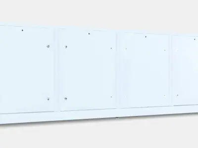 NORDLI Chest of 8 drawers 2 Low-poly 3D model