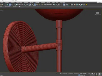 Ruth Sconce Low-poly 3D model