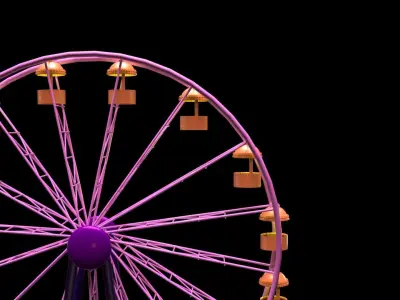 ferris wheel 3D model