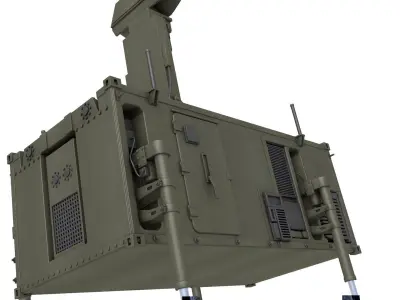 Leonardo Kronos Land Radar 3D model