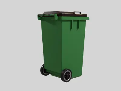 Garbage Bin 3D model