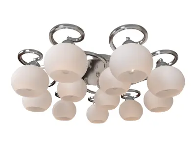 Ceiling chandelier A6058PL-12CC 3D model