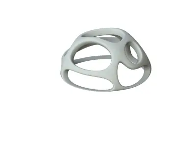 SciFi Cube Object No 43895 Low Poly Shape Low-poly 3D model