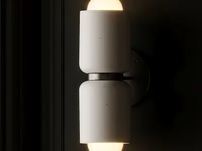 Terra 2 Wall Sconce by MARZ DESIGN 3D model