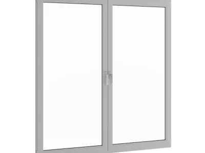 Metal Window 2214mm x 2100mm 3D model
