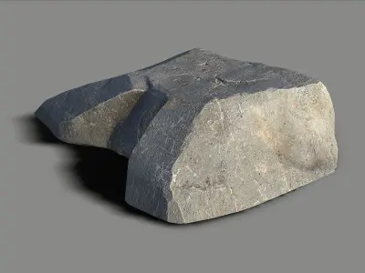 Mountain Rock 06 Low-poly 3D model