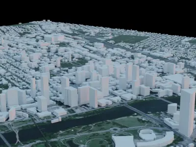 Austin - USA 3D model