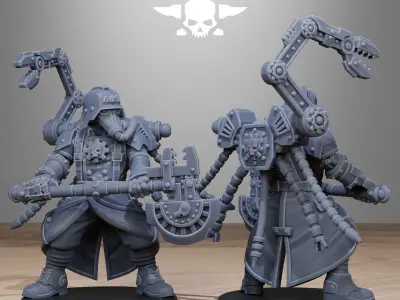GrimGuard Tech Engineers 3D print model