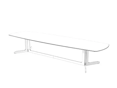 Arabesque Console Tables 3D model