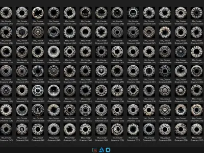 Circular Ornament vol44 Texture
