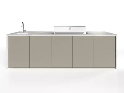 Modus Outdoor Kitchen Comp2 3D model
