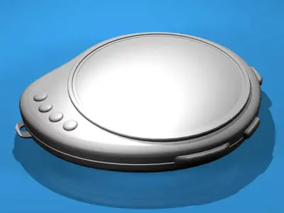 Future chronometer 3D model