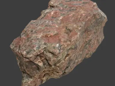 Milla Stone Low-poly 3D model