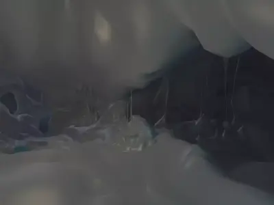 Fantasy Cave Low-poly 3D model