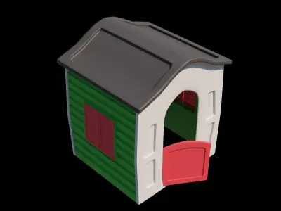 Child playhouse 3D model